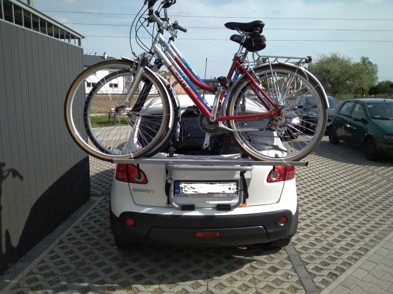 Bagażnik na rowery do Nissan Qashqai J10 Qashqai J10